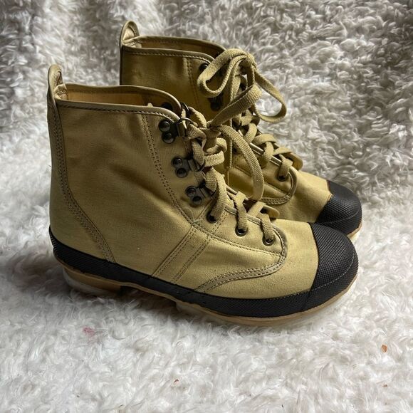 Unisex Hodgman Khaki Tan Steel Shank Caster Wading Fishing Boots19201 M7 W10 - Picture 1 of 12